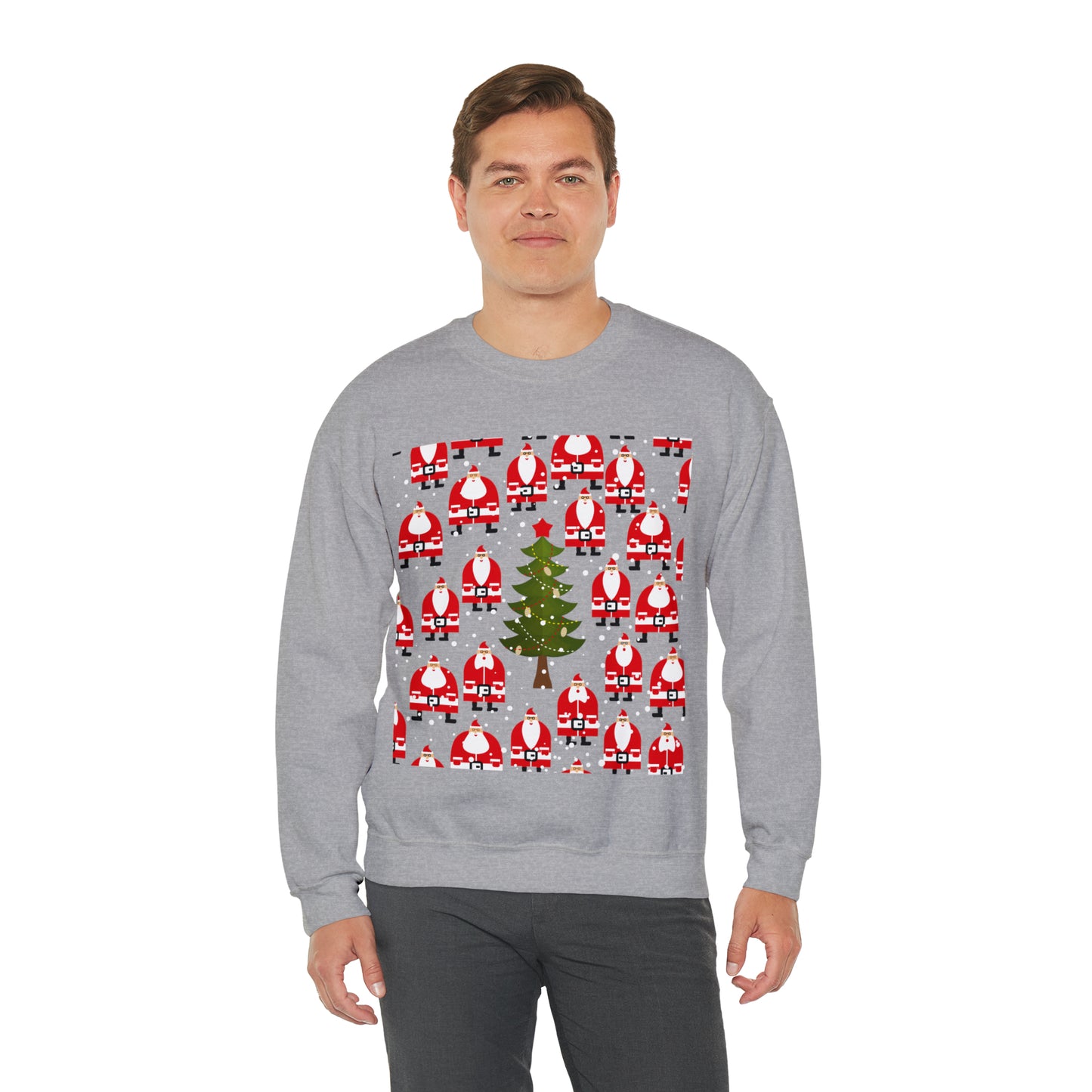 Unisex Heavy Blend™ Crewneck Christmas Ugly Sweatshirt9