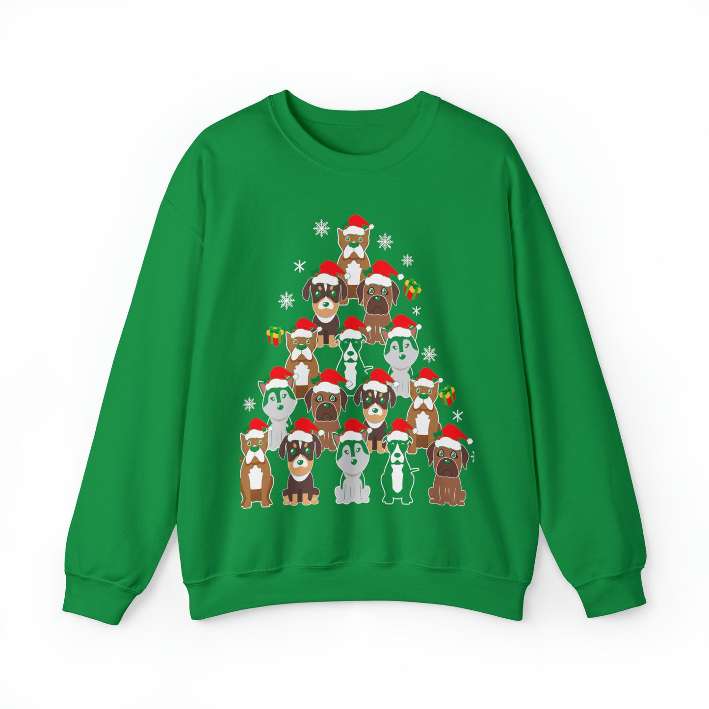 Unisex Heavy Blend™ Crewneck Christmas Ugly Sweatshirt8