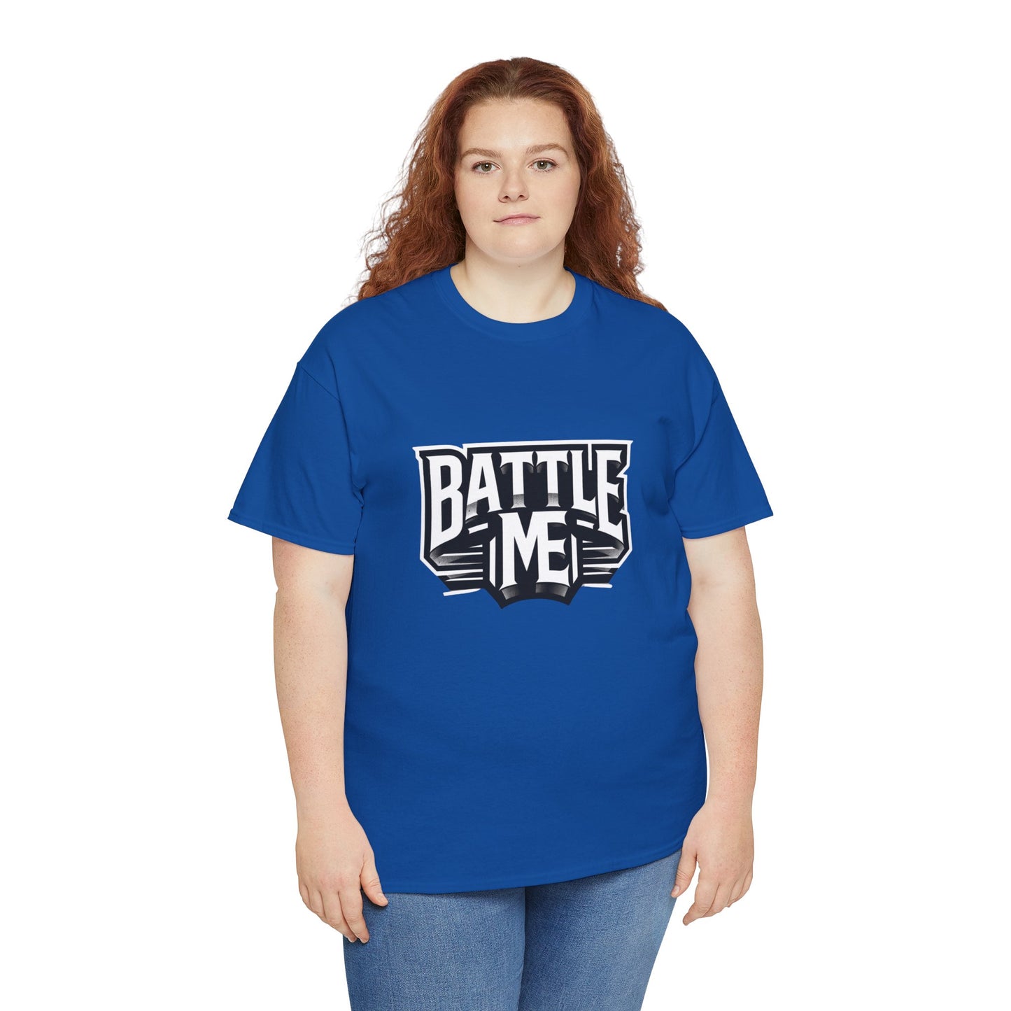 Heavy Cotton Tshirt Unisex for Battle on Live