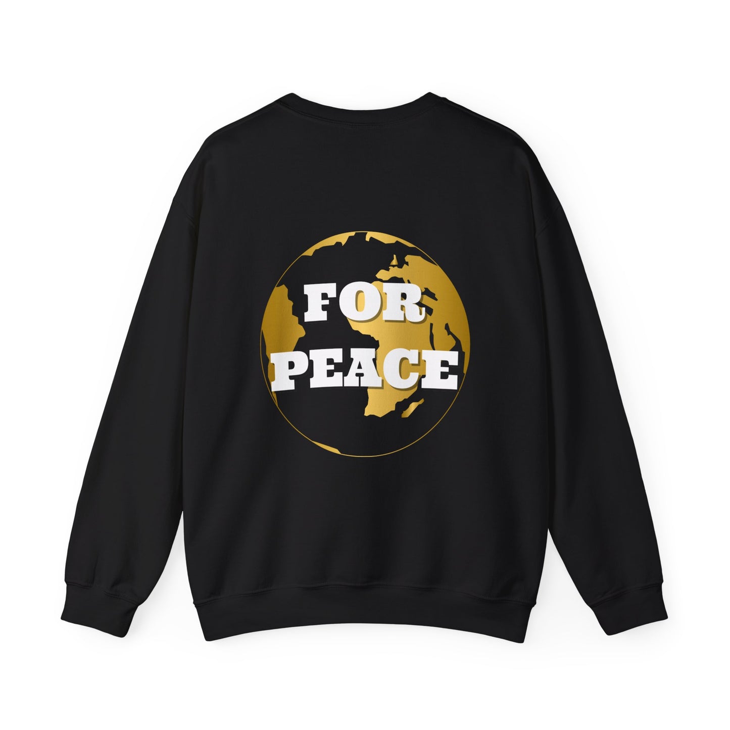 Unisex Heavy Blend™ Crewneck Sweatshirt Time to Pray for Peace Design