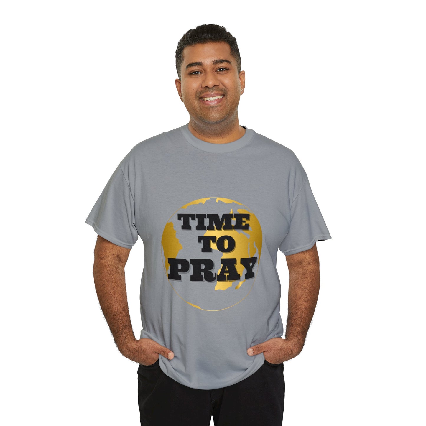 Unisex Heavy Cotton Tee Time to Pray Tee