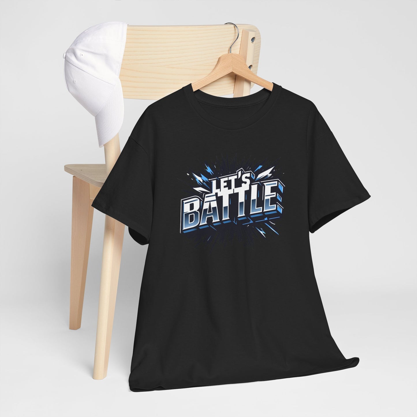 Heavy Cotton Tshirt for Male and Female Lets Battle