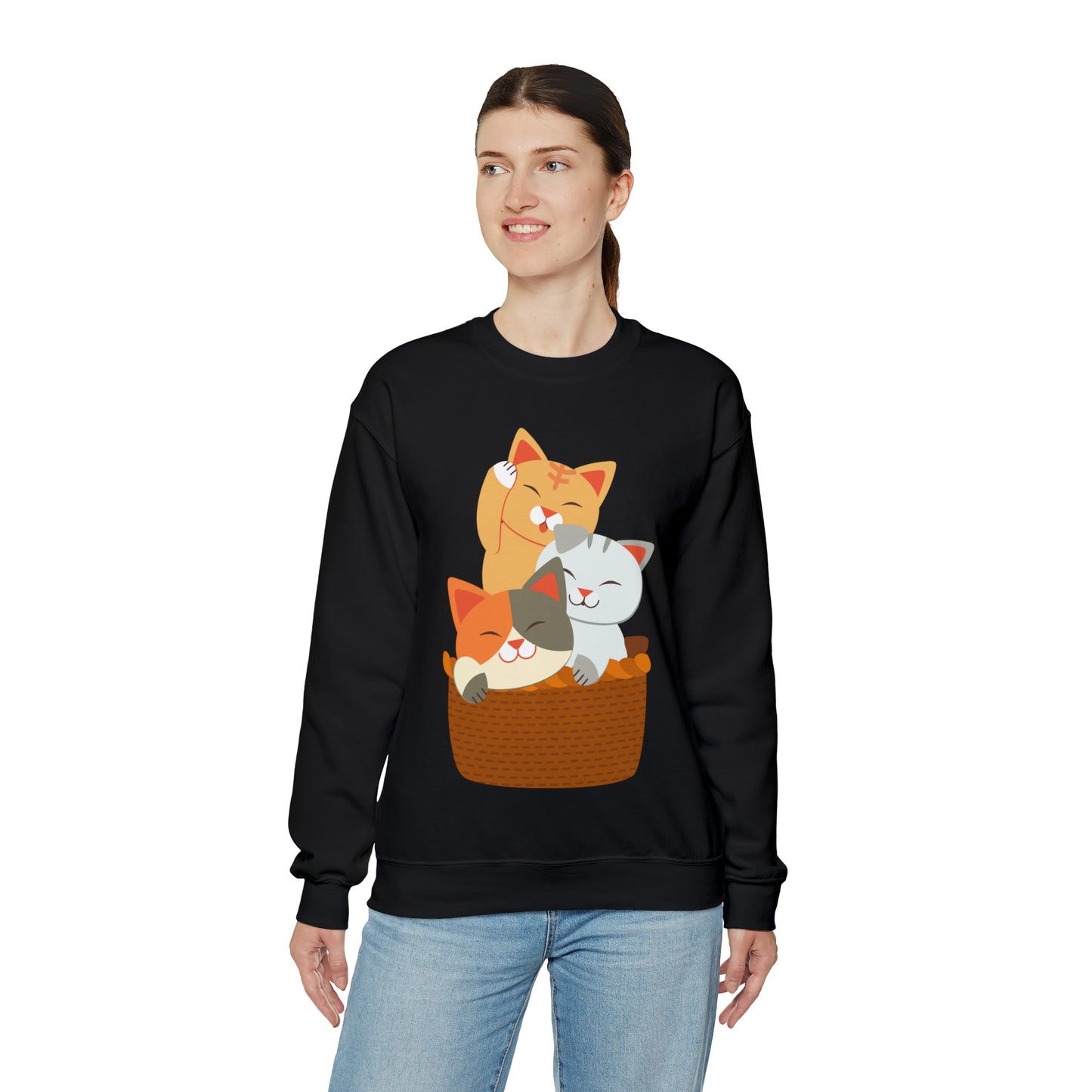 Unisex Heavy Blend™ Crewneck Christmas Ugly Sweatshirt7