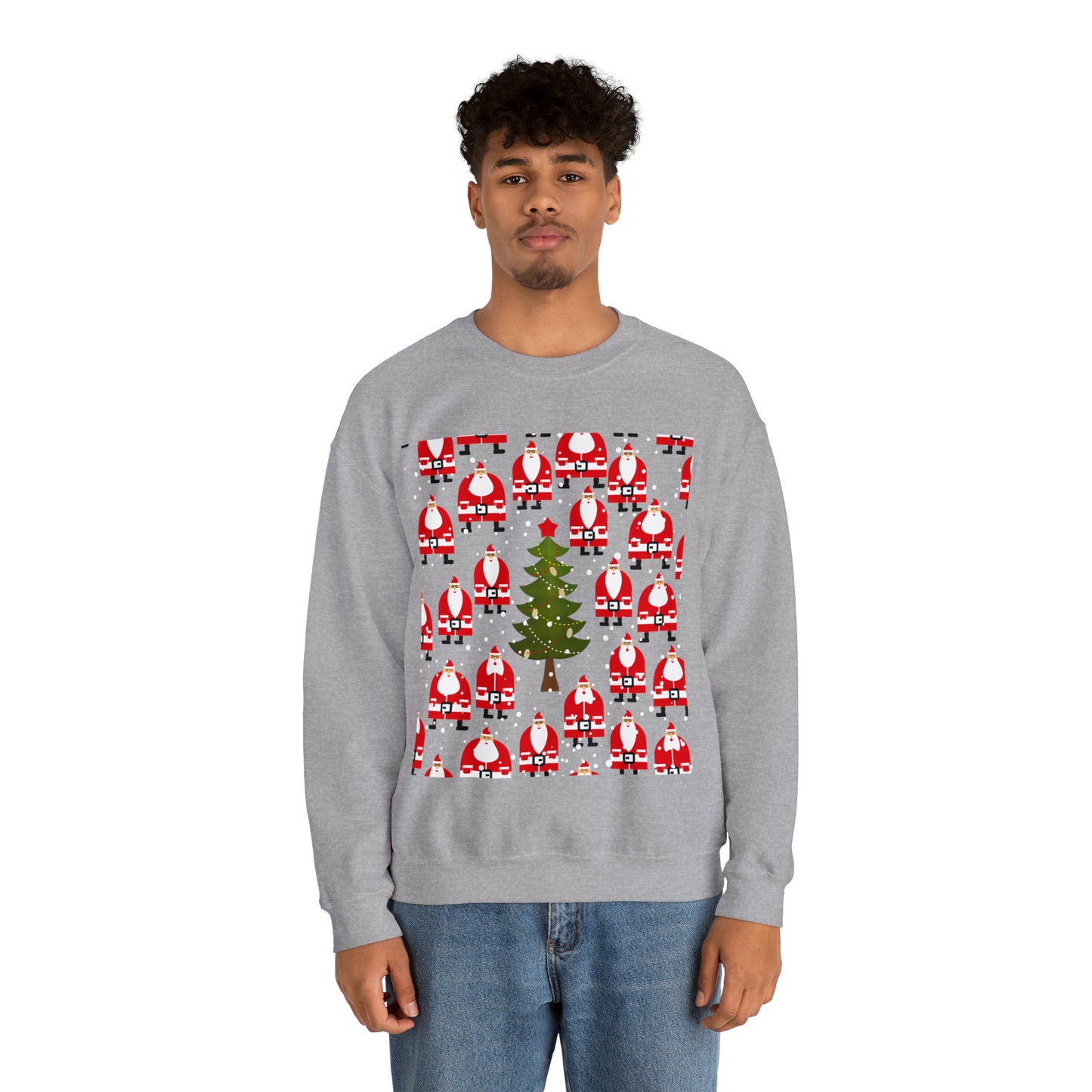 Unisex Heavy Blend™ Crewneck Christmas Ugly Sweatshirt9