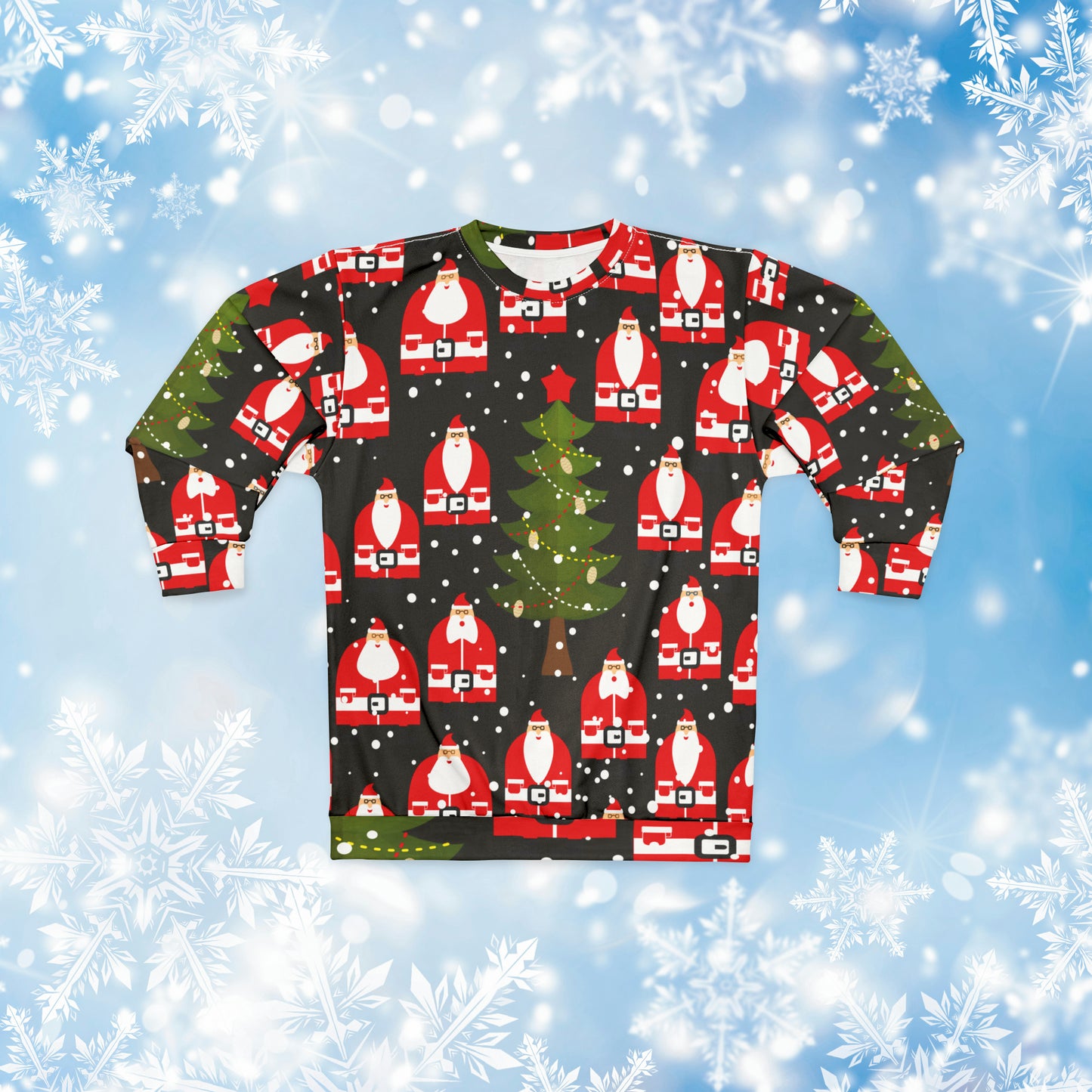 Christmas Ugly Sweater All Over Print Unisex Sweatshirt 8