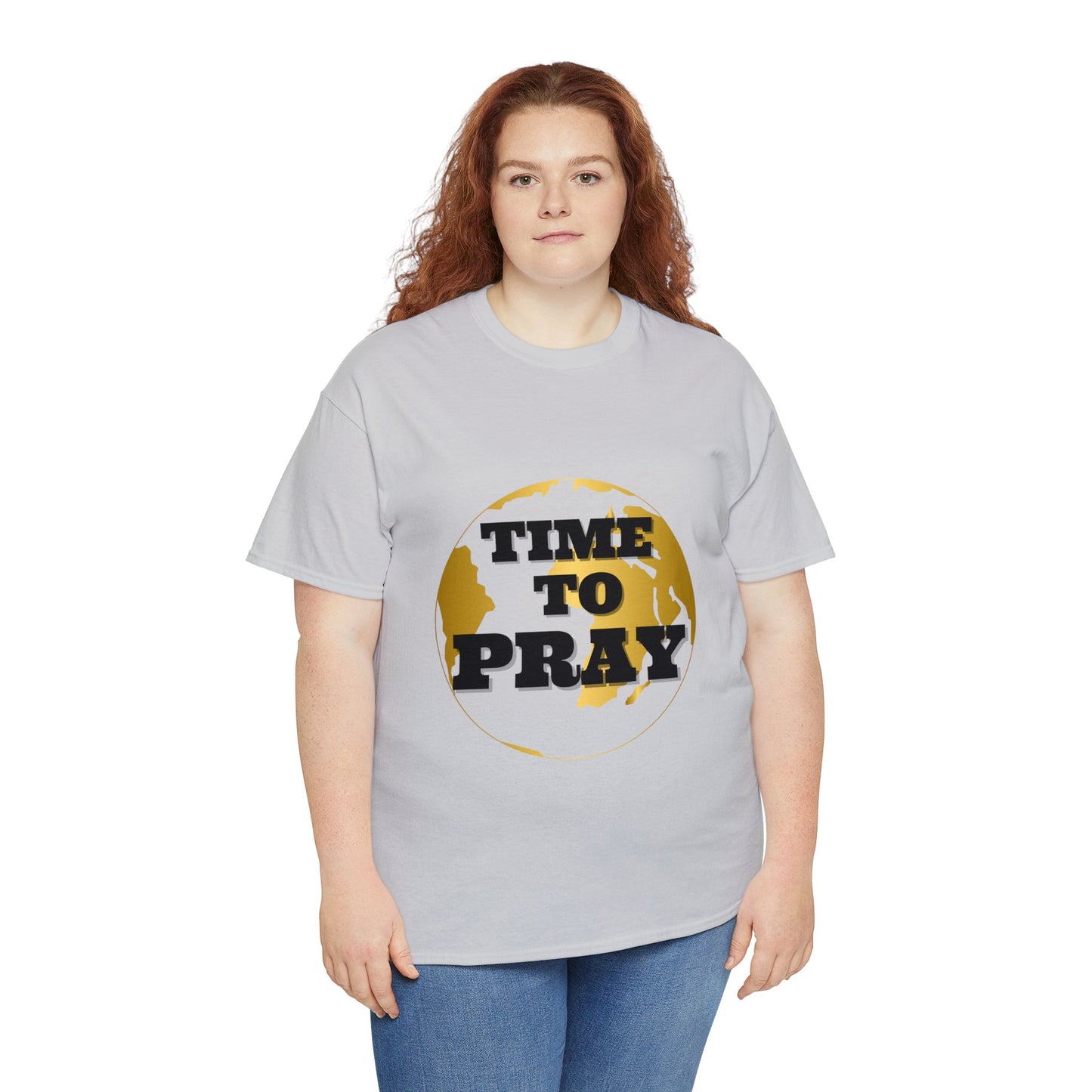 Unisex Heavy Cotton Tee Time to Pray Tee