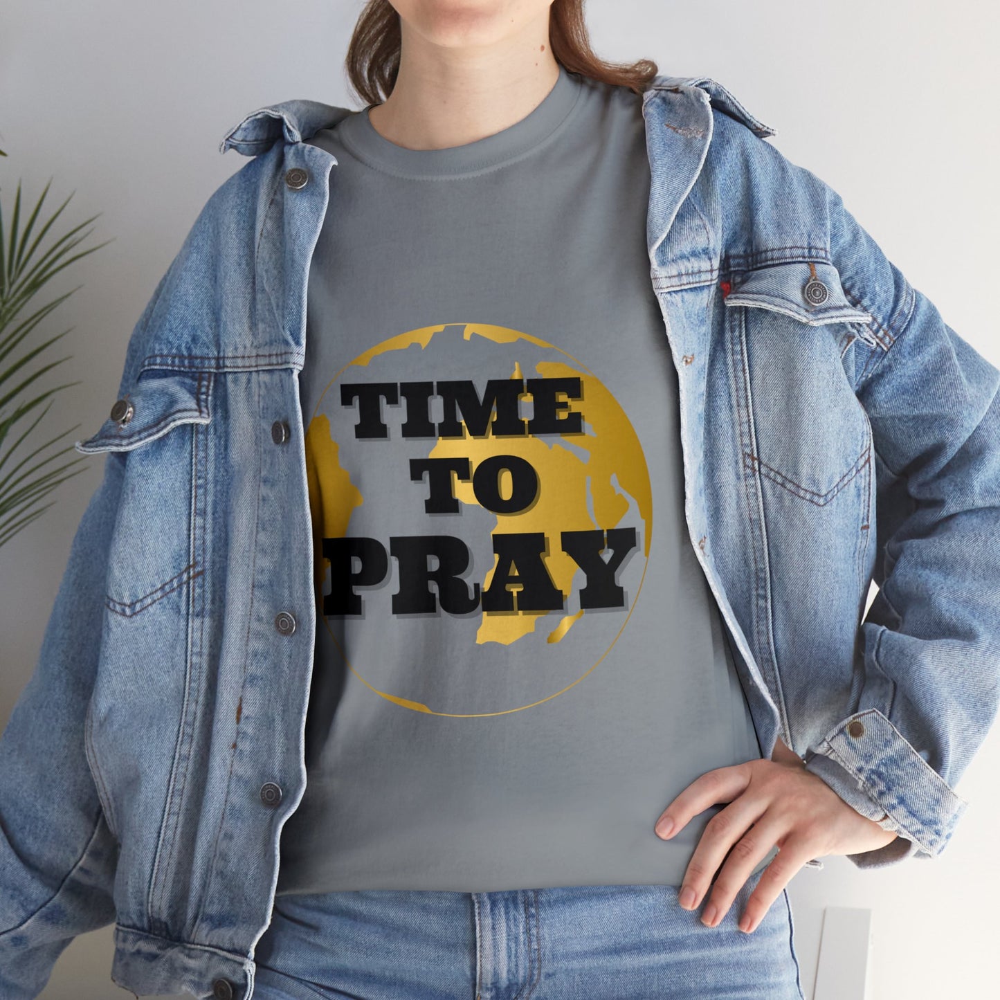 Unisex Heavy Cotton Tee Time to Pray Tee