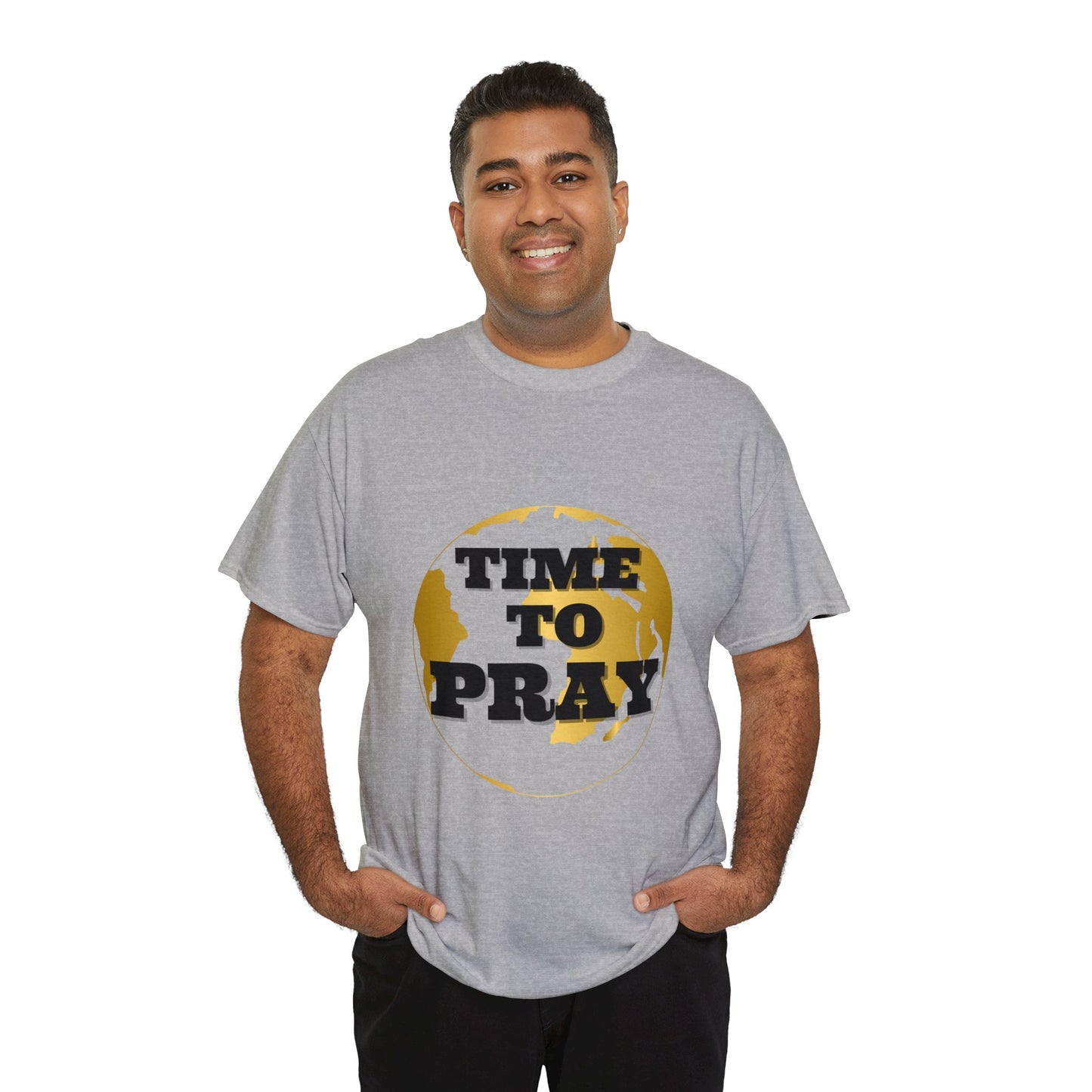 Unisex Heavy Cotton Tee Time to Pray Tee