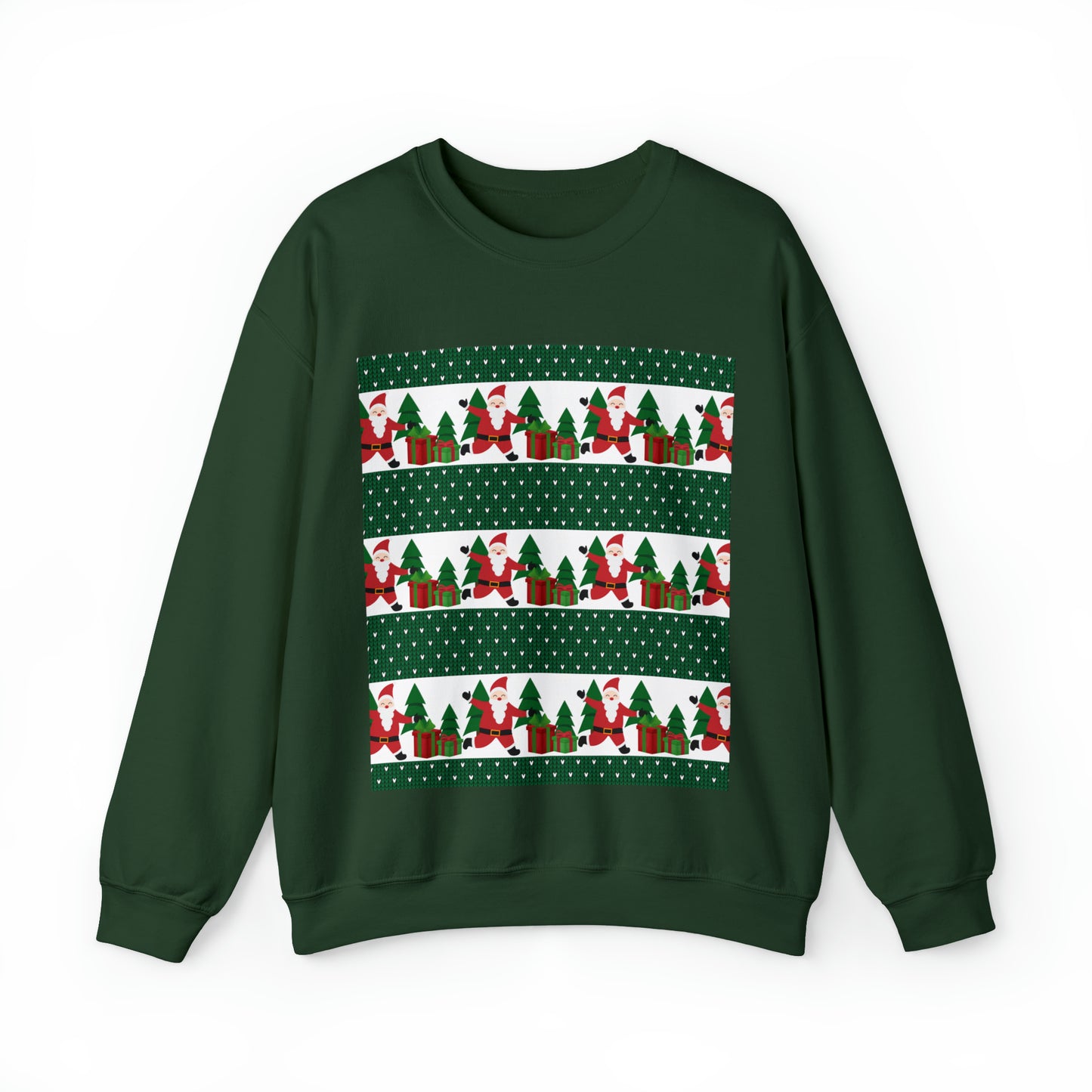 Unisex Heavy Blend™ Crewneck Christmas Ugly Sweatshirt21