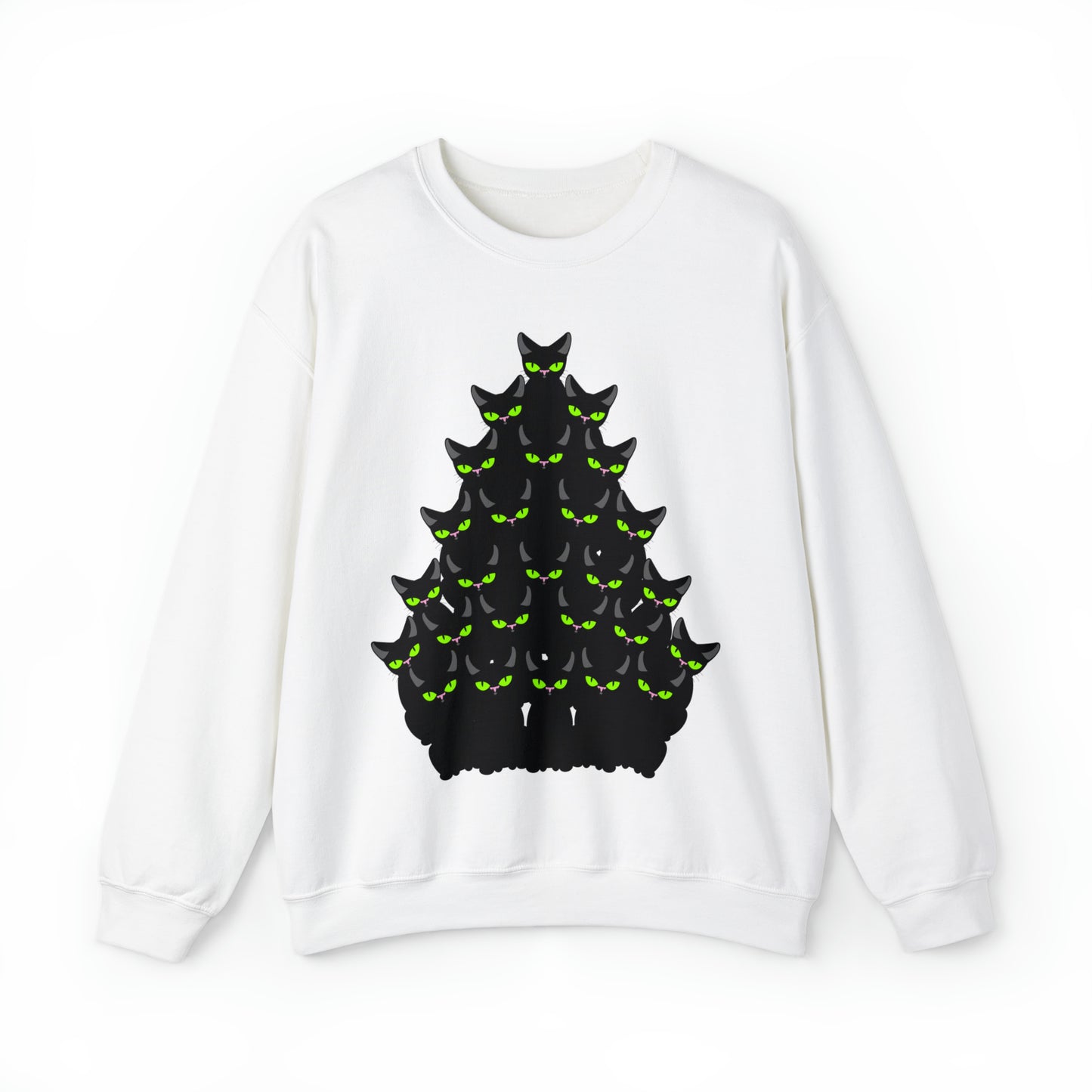 Unisex Heavy Blend™ Crewneck Christmas Ugly Sweatshirt13