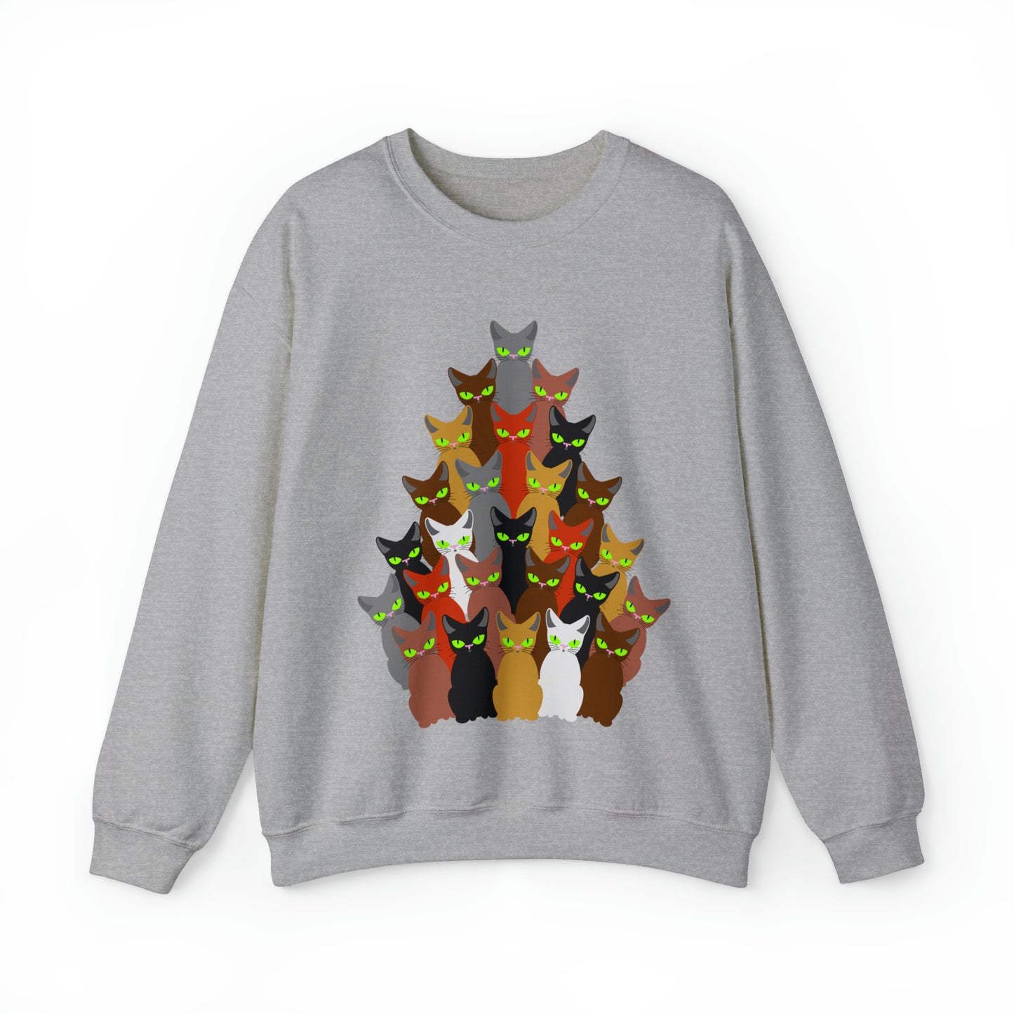 Unisex Heavy Blend™ Crewneck Christmas Ugly Sweatshirt12