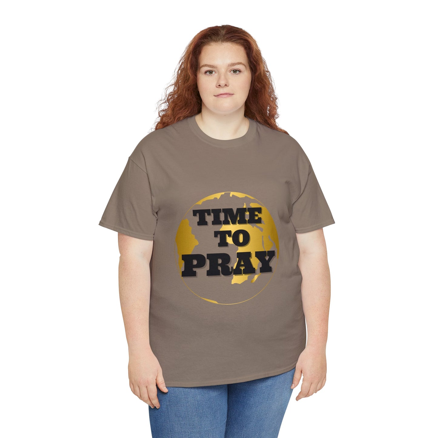 Unisex Heavy Cotton Tee Time to Pray Tee