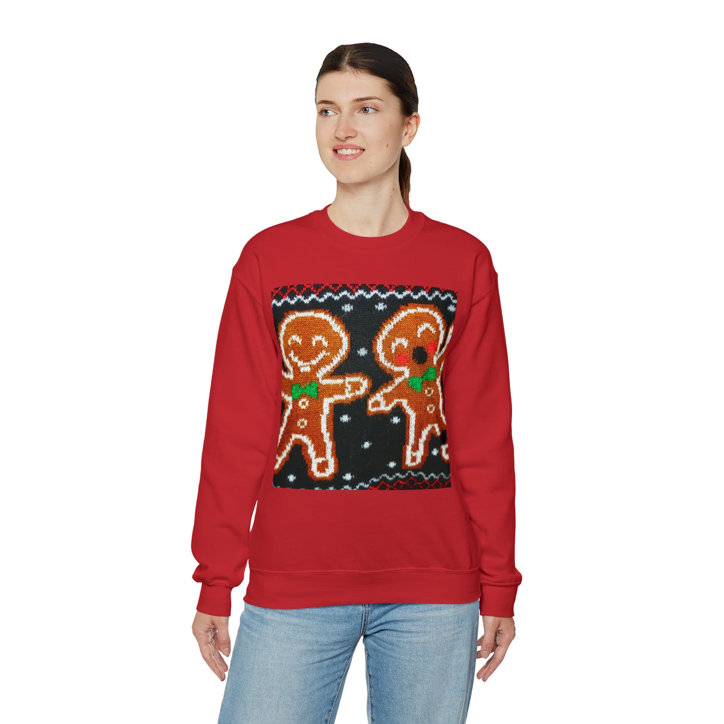 Unisex Heavy Blend™ Crewneck Christmas Ugly Sweatshirt2