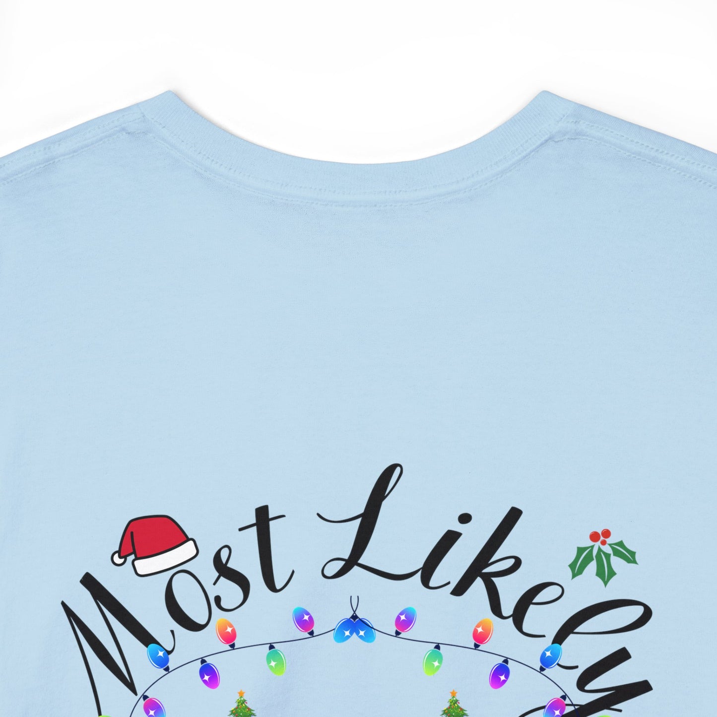 Christmas Ugly Tees Unisex Heavy Cotton Tee in the Tinsel