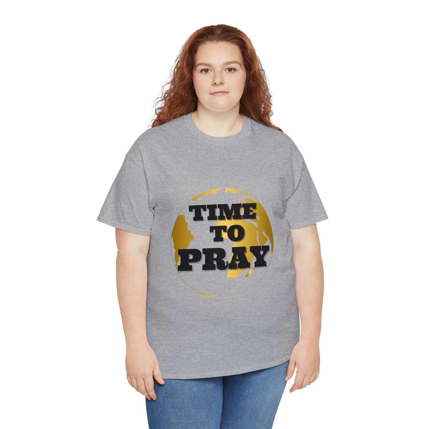 Unisex Heavy Cotton Tee Time to Pray Tee