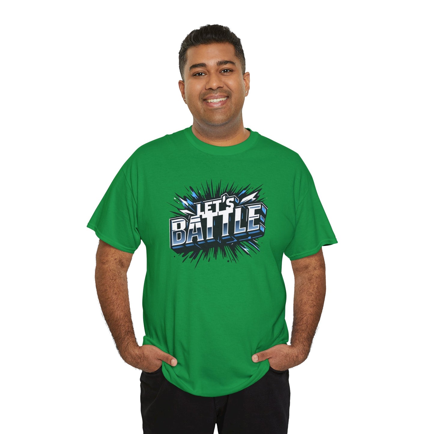 Heavy Cotton Tshirt for Male and Female Lets Battle