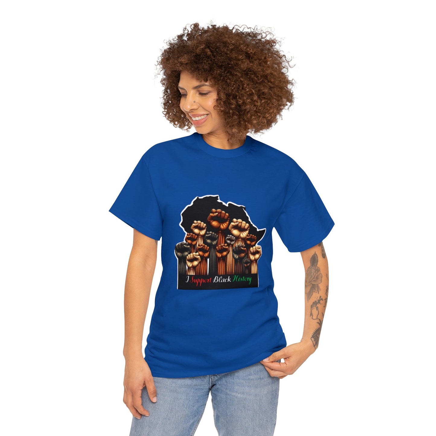 Black History Month I Support Black History Tees