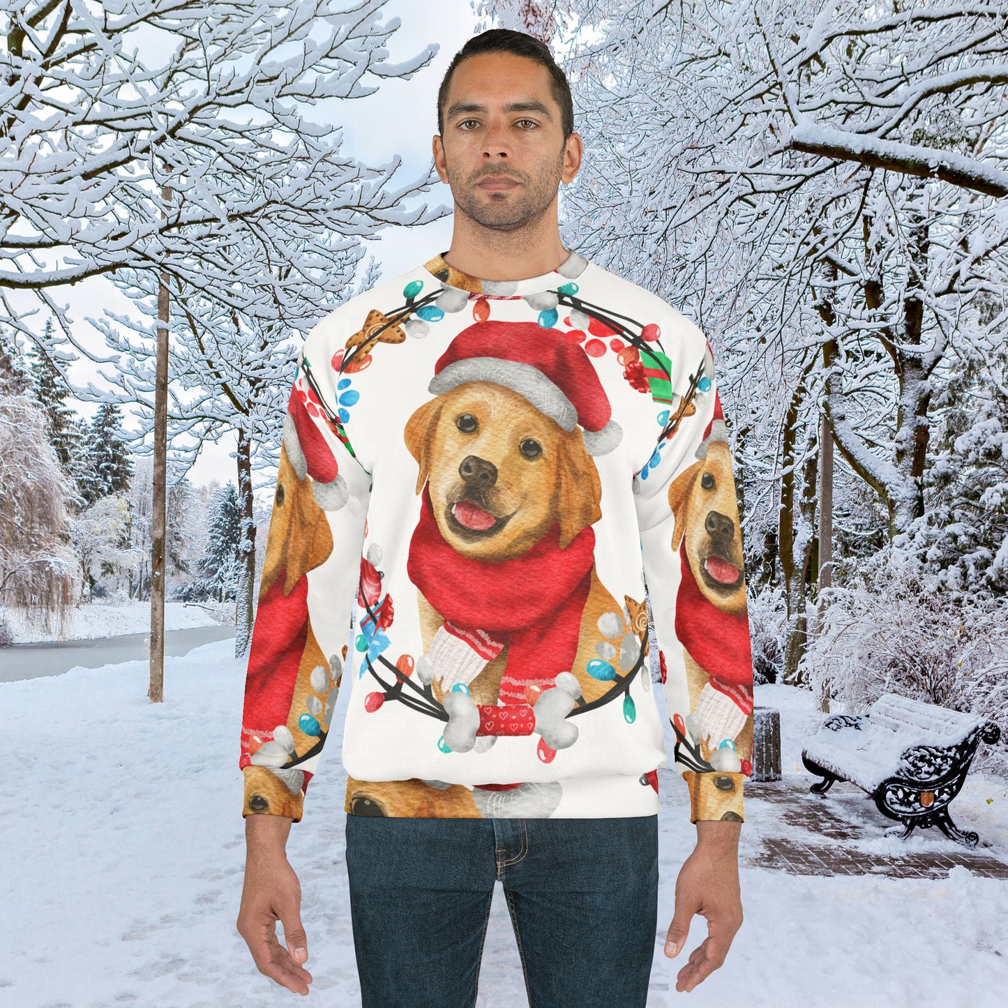 Christmas Ugly Sweater All Over Print Unisex Sweatshirt 11