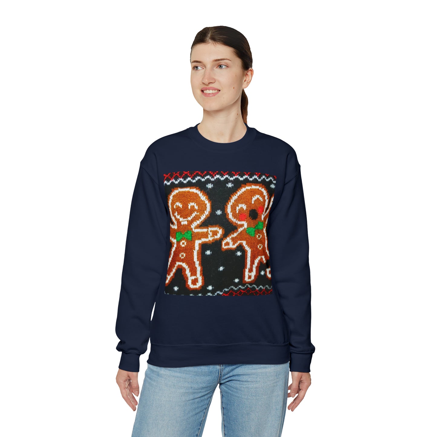 Unisex Heavy Blend™ Crewneck Christmas Ugly Sweatshirt2