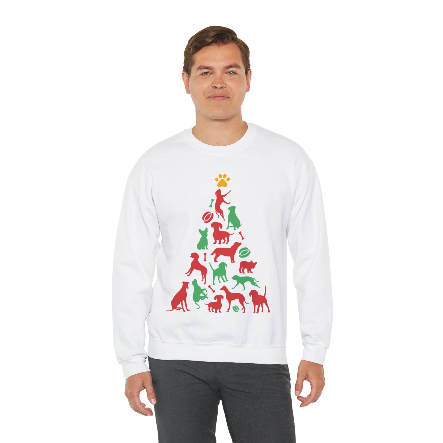 Unisex Heavy Blend™ Crewneck Christmas Ugly Sweatshirt11