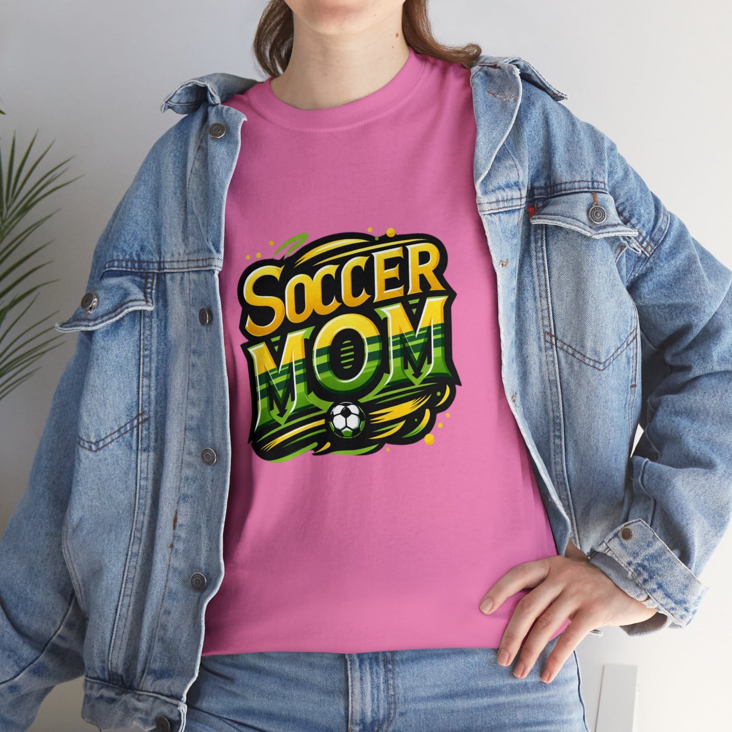 Soccer Mom Unisex Heavy Cotton Tee