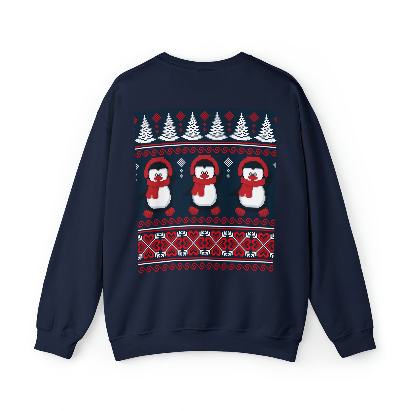 Unisex Heavy Blend™ Crewneck Christmas Ugly Sweatshirt16