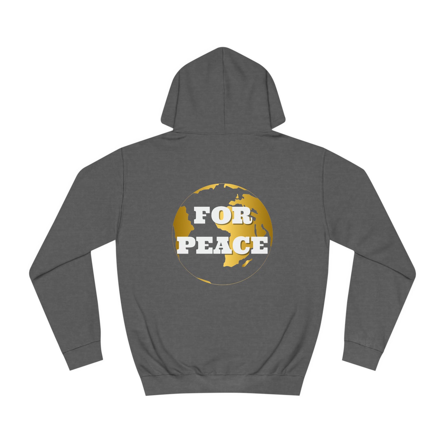 Unisex College Hoodie Time to Pray for Peace Design