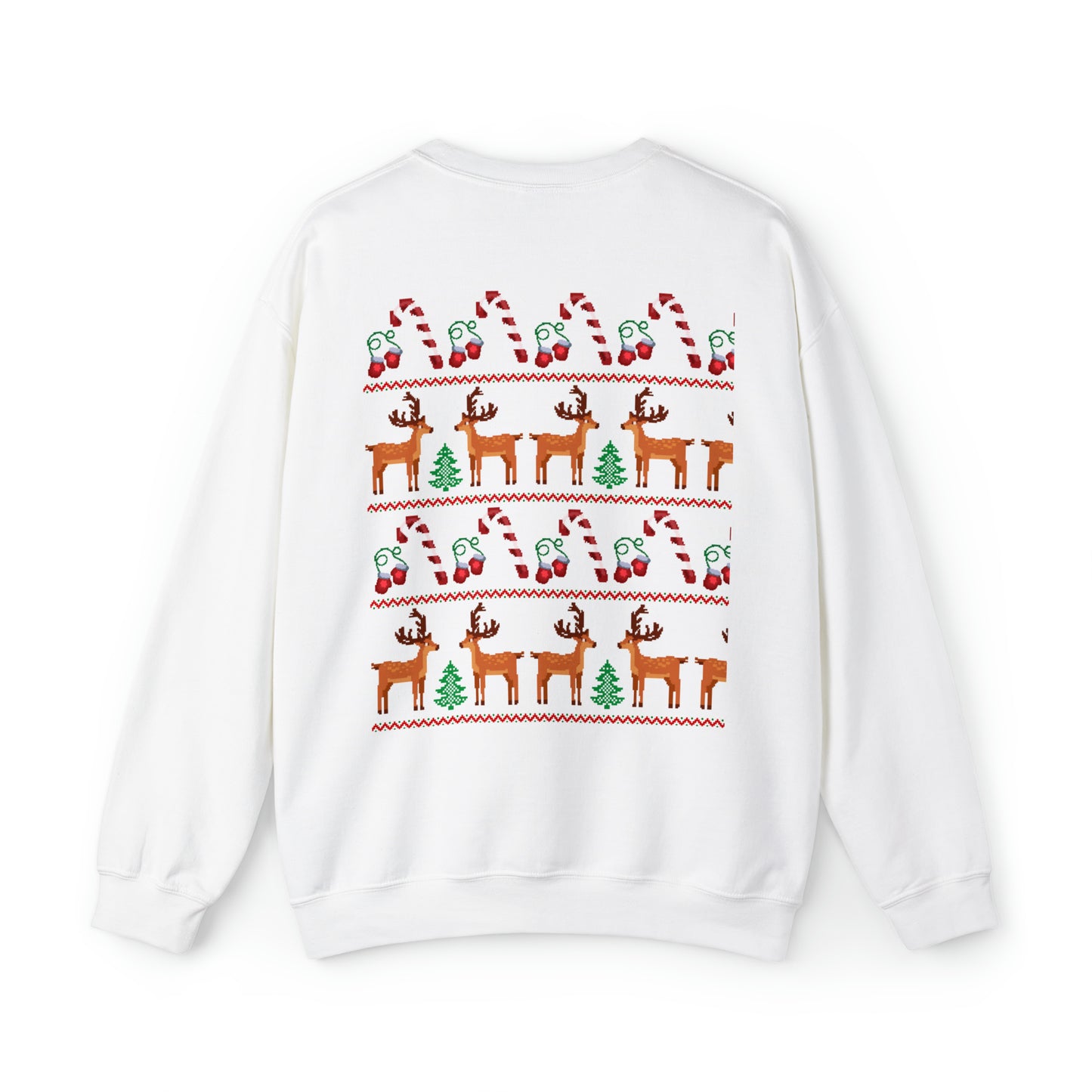 Unisex Heavy Blend™ Crewneck Christmas Ugly Sweatshirt24