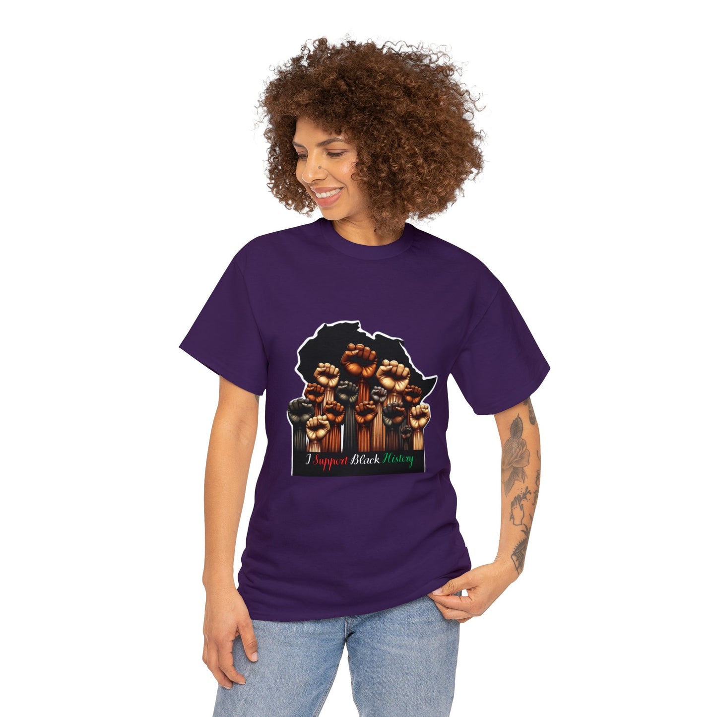 Black History Month I Support Black History Tees