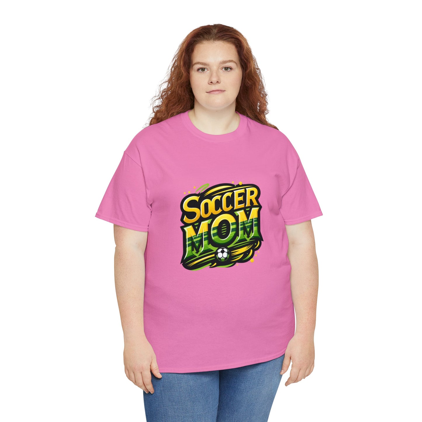 Soccer Mom Unisex Heavy Cotton Tee