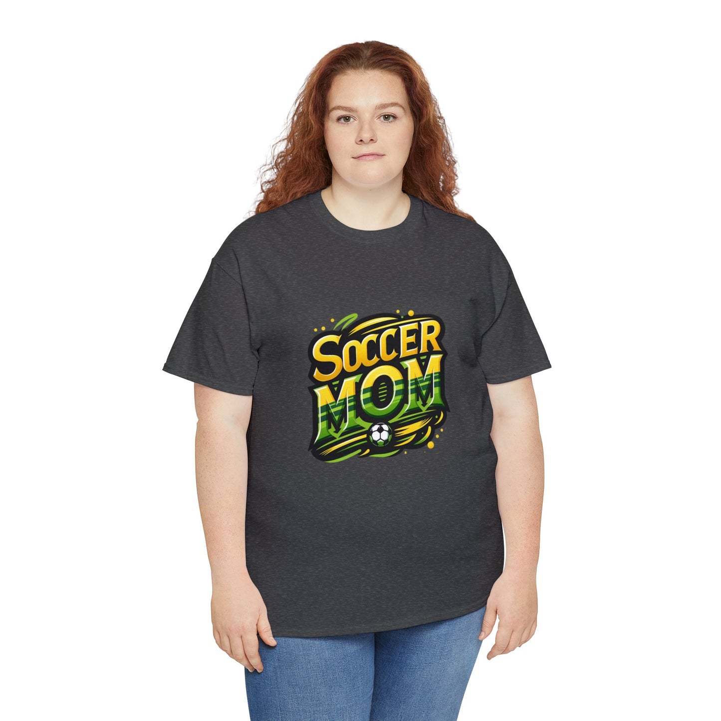 Soccer Mom Unisex Heavy Cotton Tee