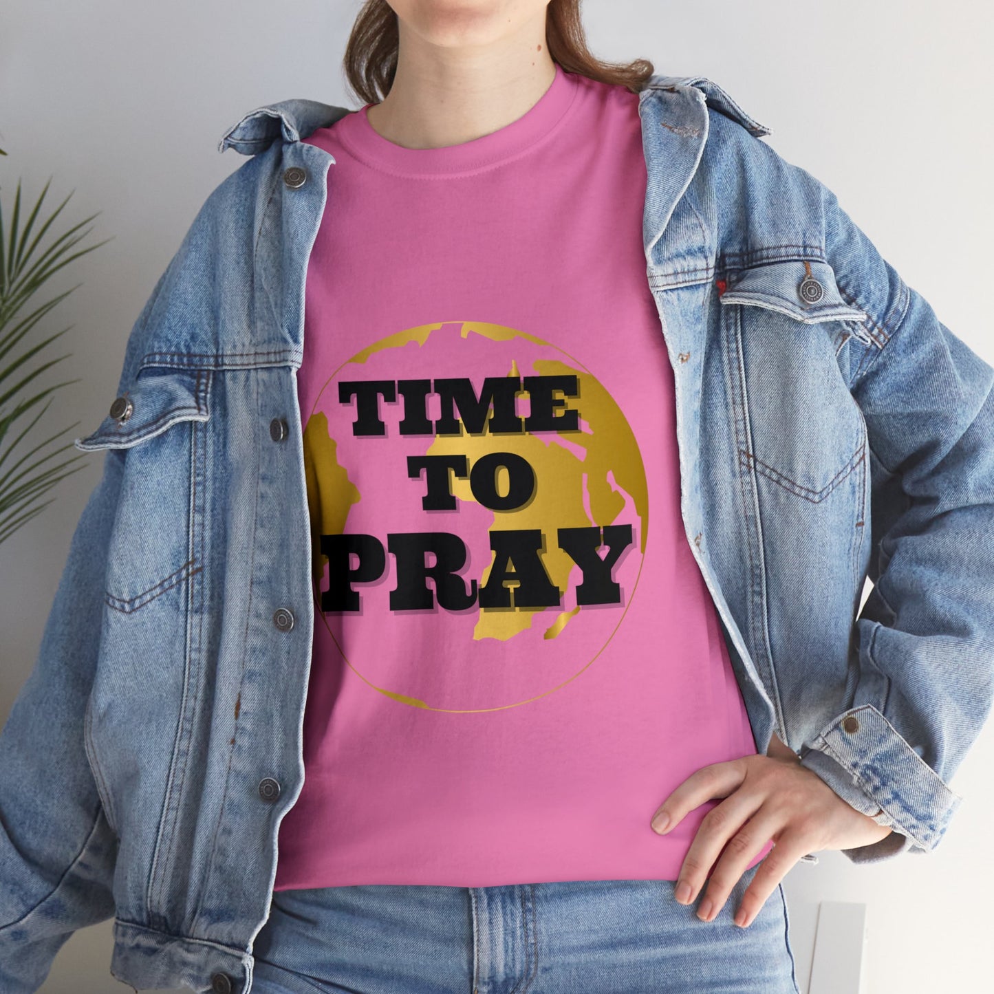 Unisex Heavy Cotton Tee Time to Pray Tee