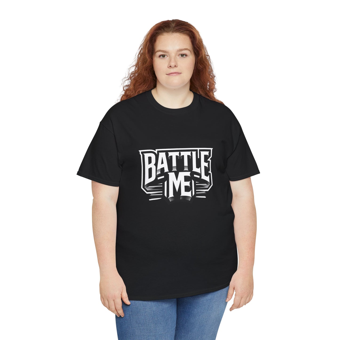 Heavy Cotton Tshirt Unisex for Battle on Live