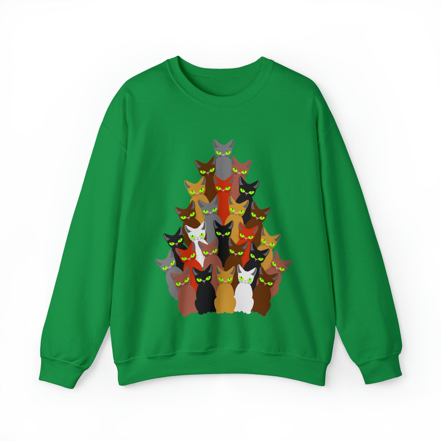 Unisex Heavy Blend™ Crewneck Christmas Ugly Sweatshirt12