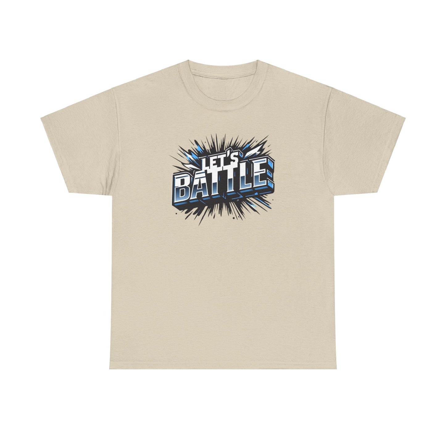 Heavy Cotton Tshirt for Male and Female Lets Battle