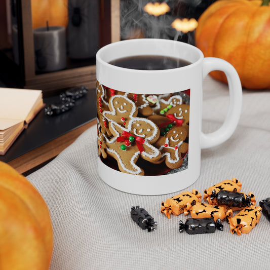 Gingerbread Ceramic Mug 11oz