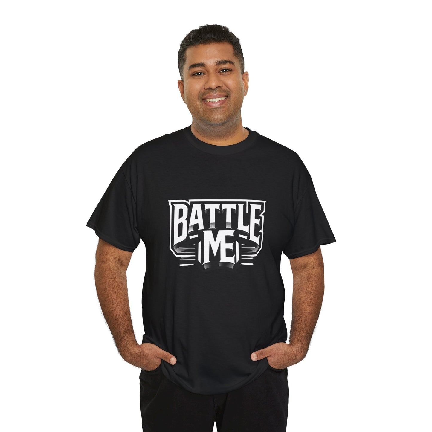 Heavy Cotton Tshirt Unisex for Battle on Live