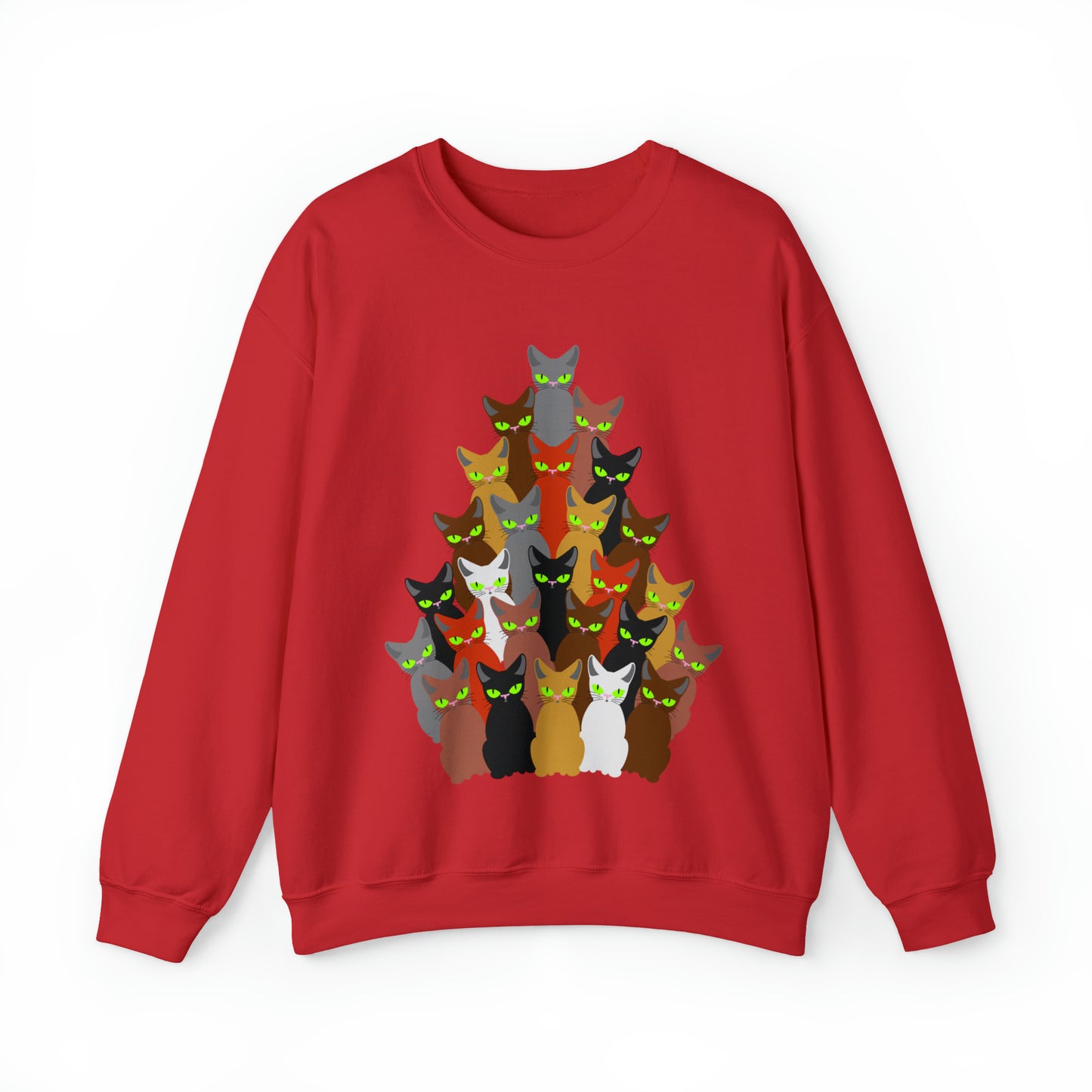 Unisex Heavy Blend™ Crewneck Christmas Ugly Sweatshirt12