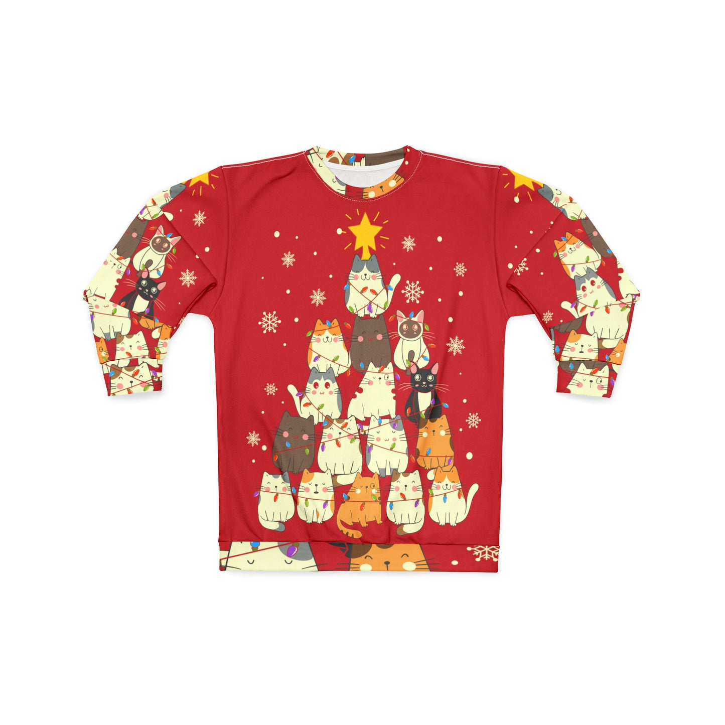 Christmas Ugly Sweater All Over Print Unisex Sweatshirt 3