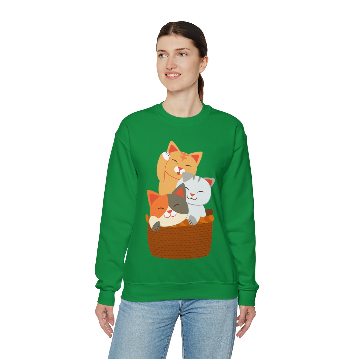 Unisex Heavy Blend™ Crewneck Christmas Ugly Sweatshirt7