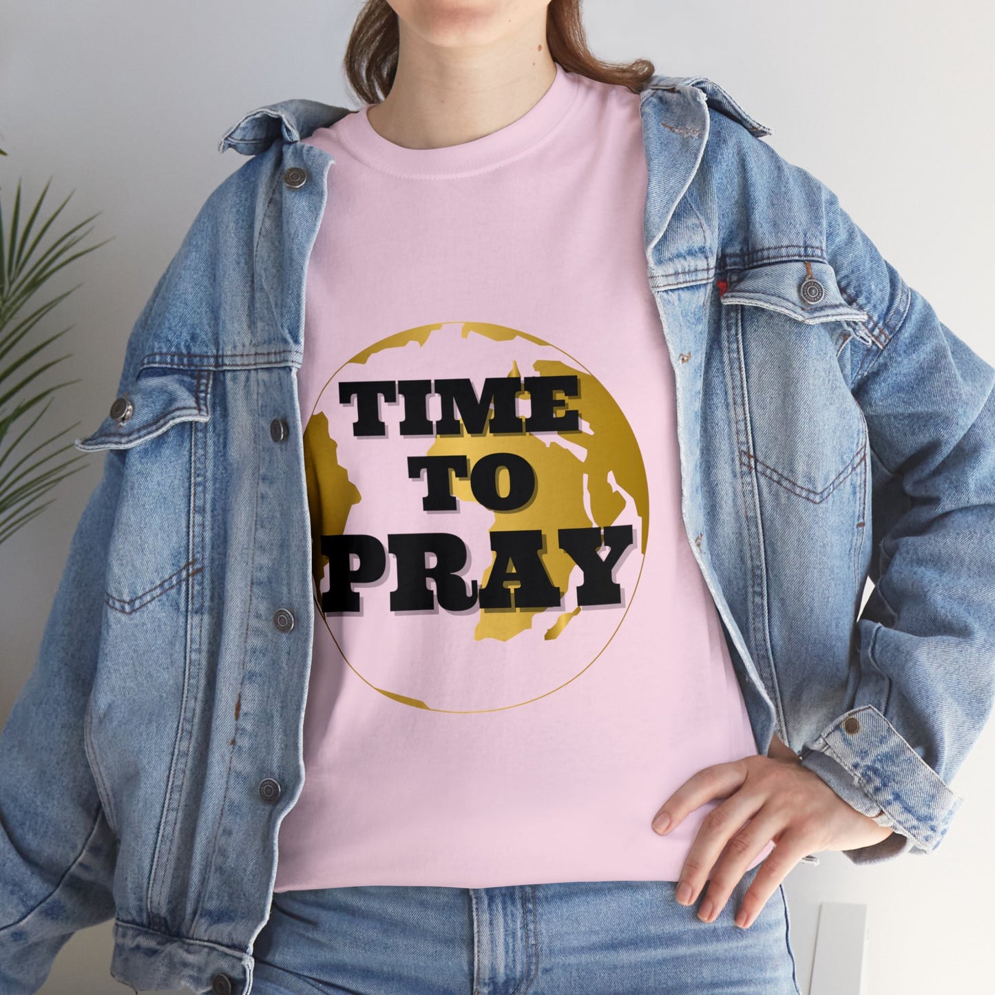 Unisex Heavy Cotton Tee Time to Pray Tee