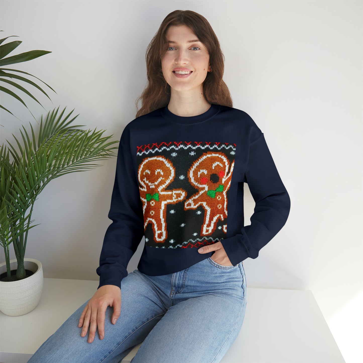 Unisex Heavy Blend™ Crewneck Christmas Ugly Sweatshirt2