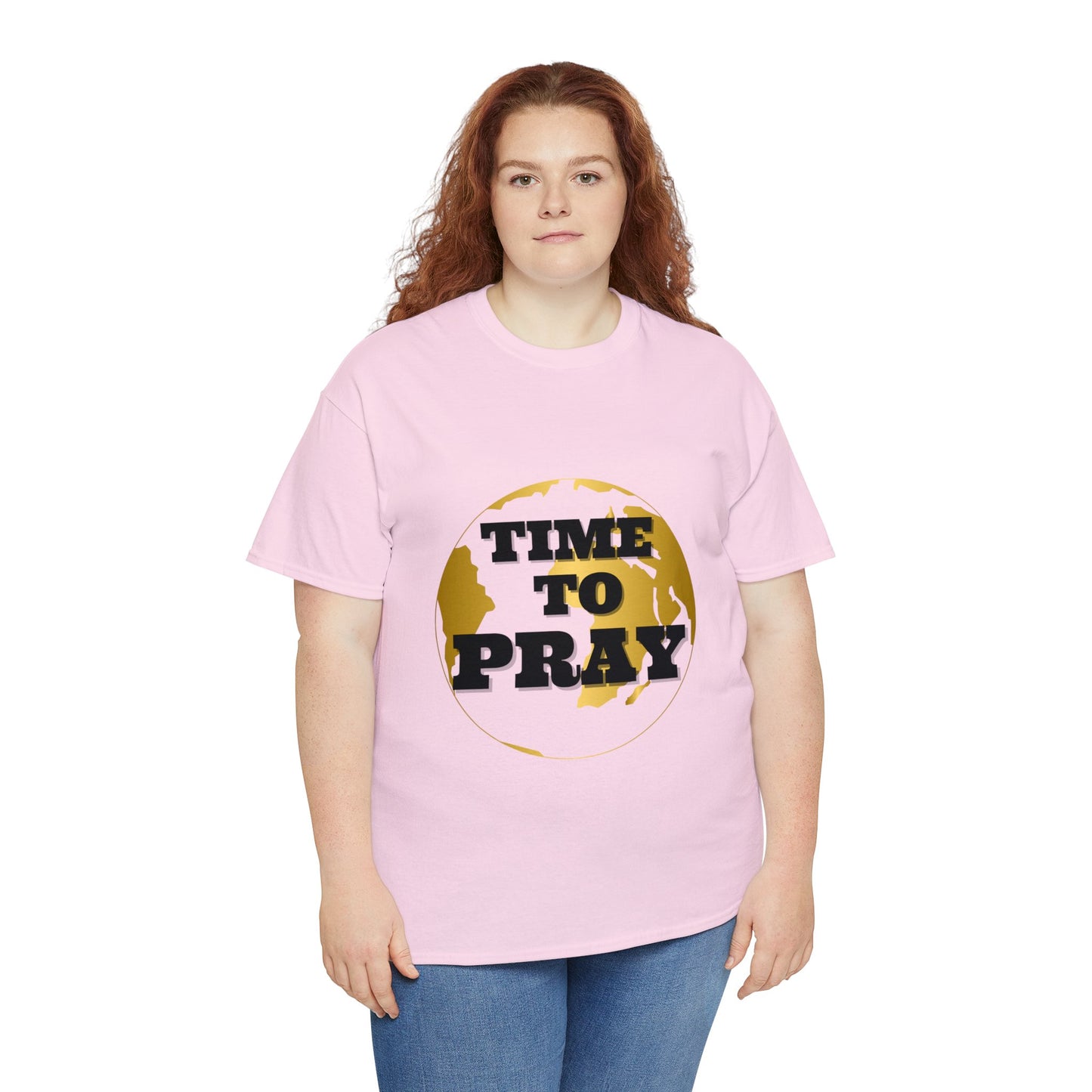 Unisex Heavy Cotton Tee Time to Pray Tee