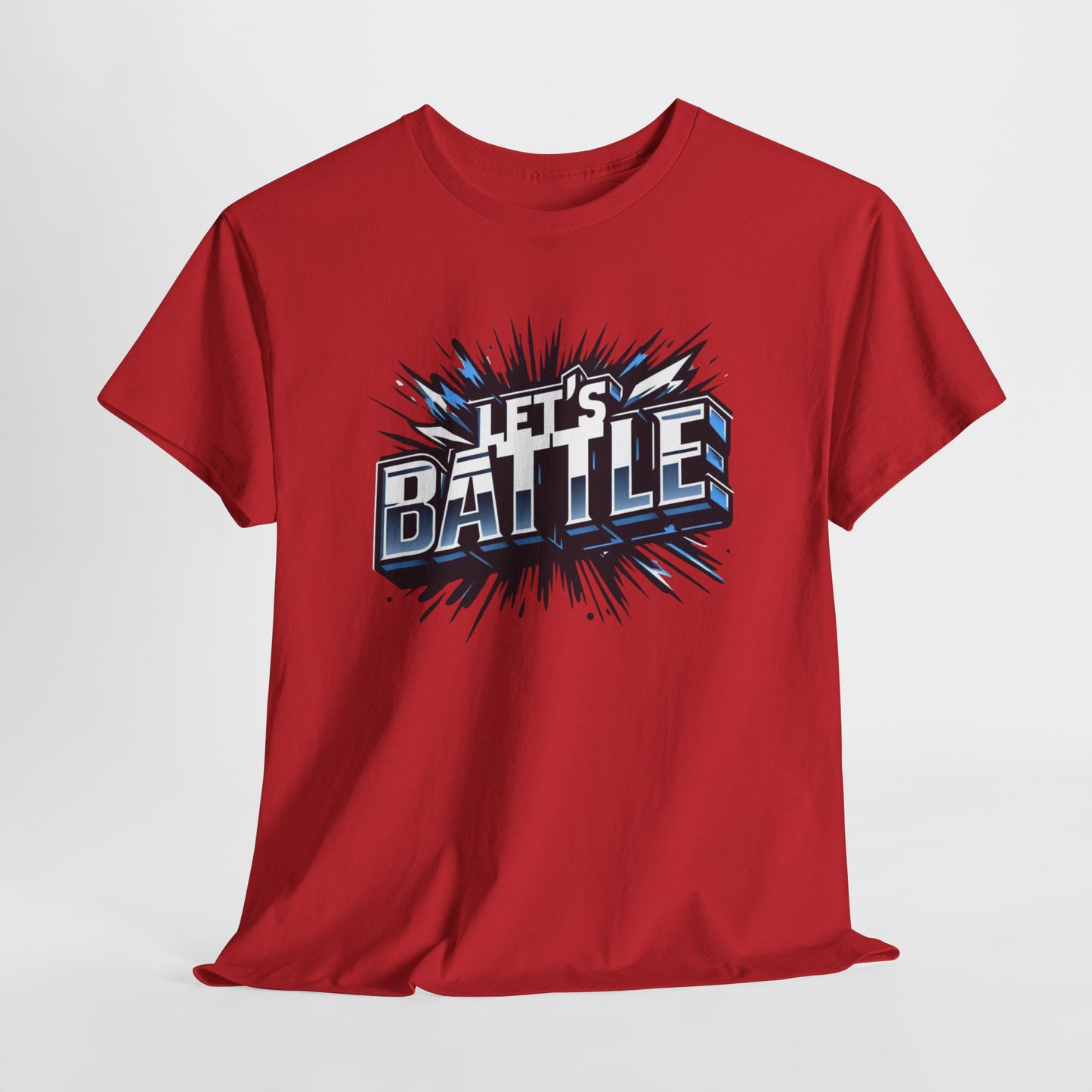 Heavy Cotton Tshirt for Male and Female Lets Battle