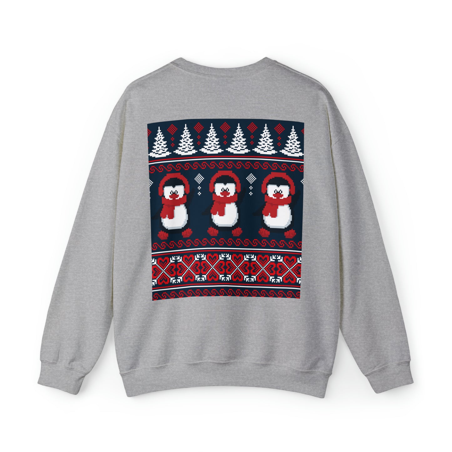 Unisex Heavy Blend™ Crewneck Christmas Ugly Sweatshirt16