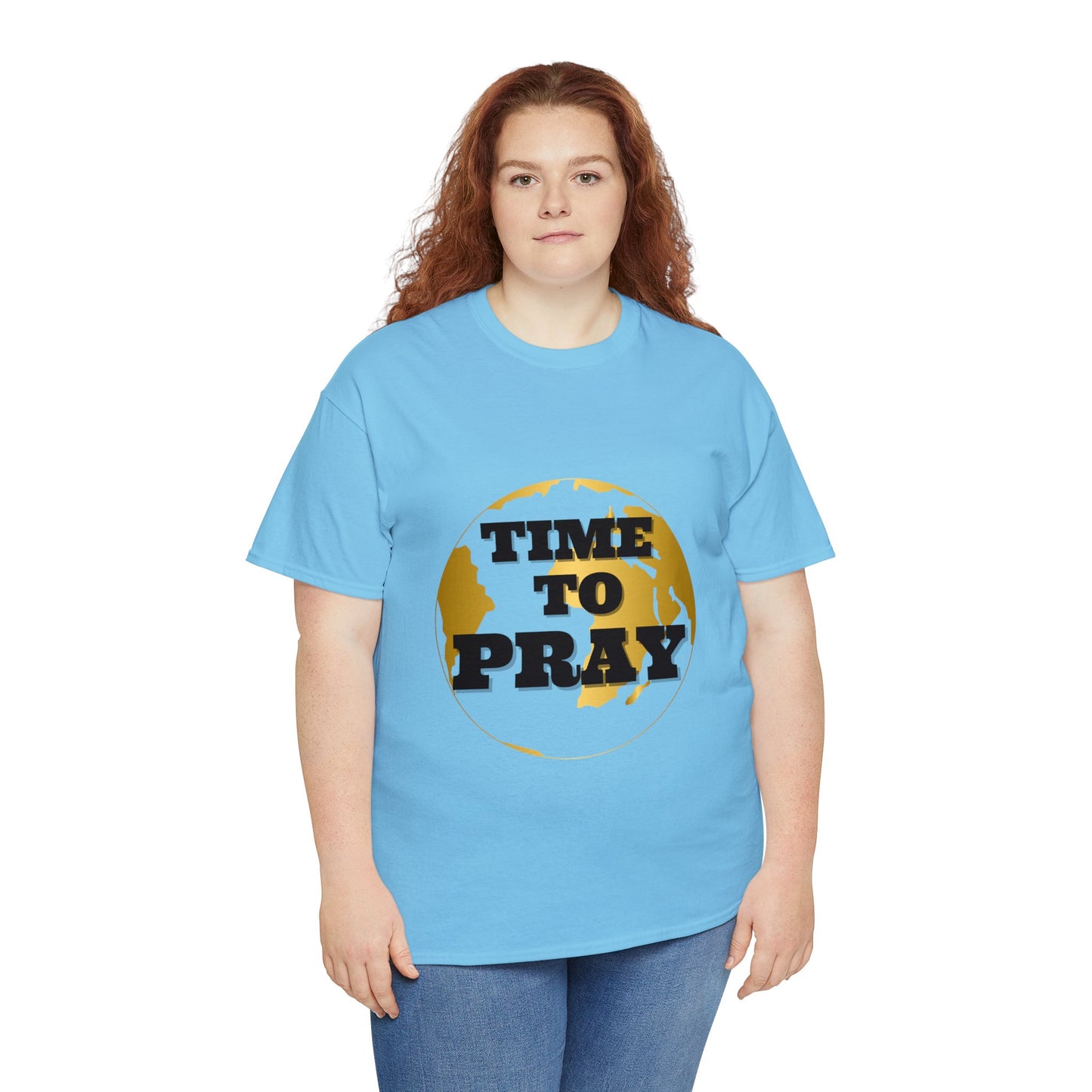 Unisex Heavy Cotton Tee Time to Pray Tee