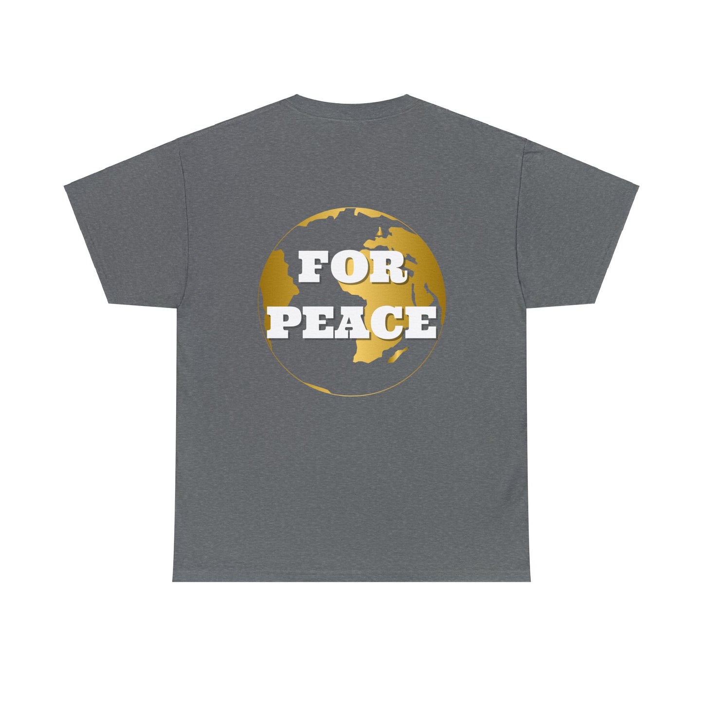 Unisex Heavy Cotton Tee Time to Pray for Peace Short Sleeves Tee