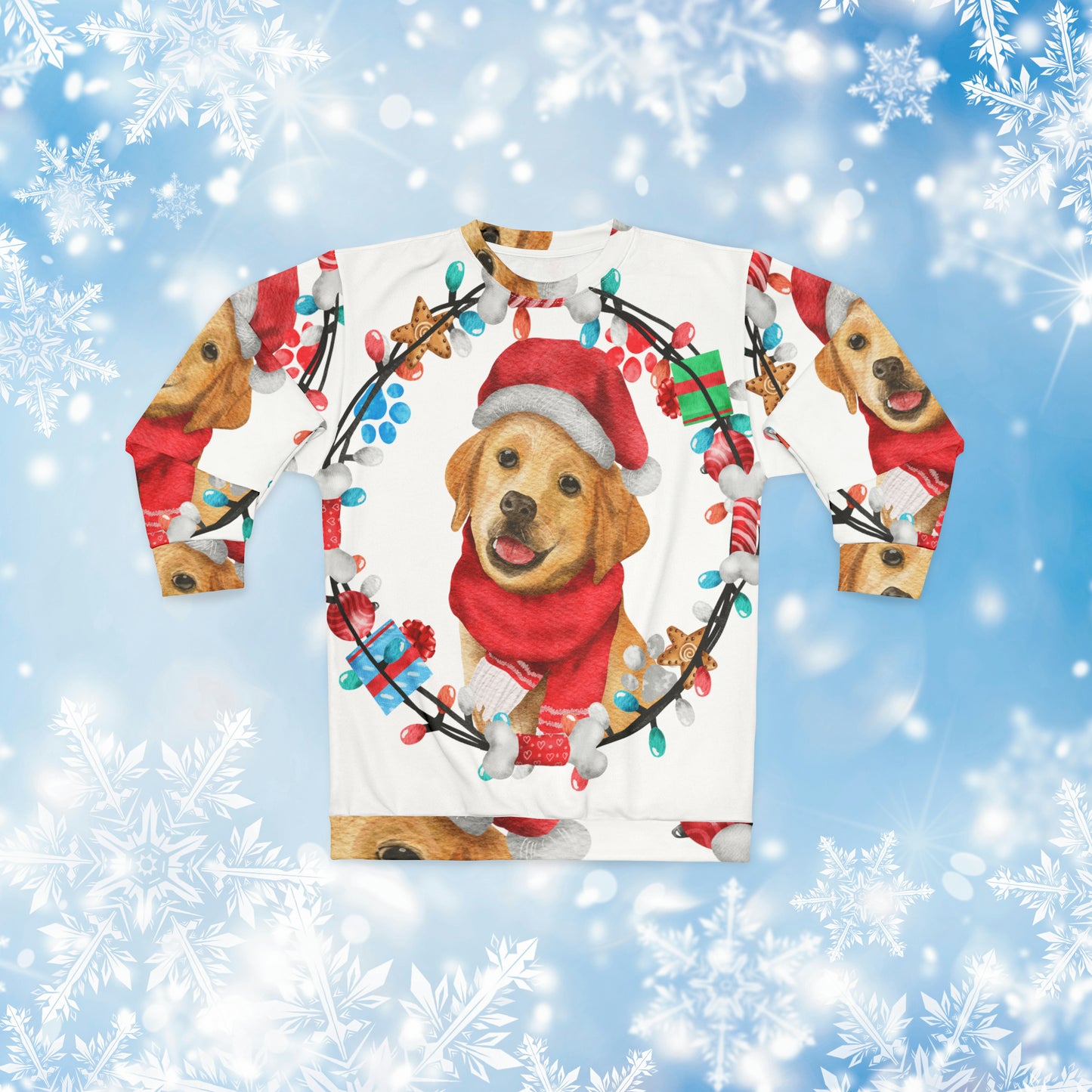 Christmas Ugly Sweater All Over Print Unisex Sweatshirt 11