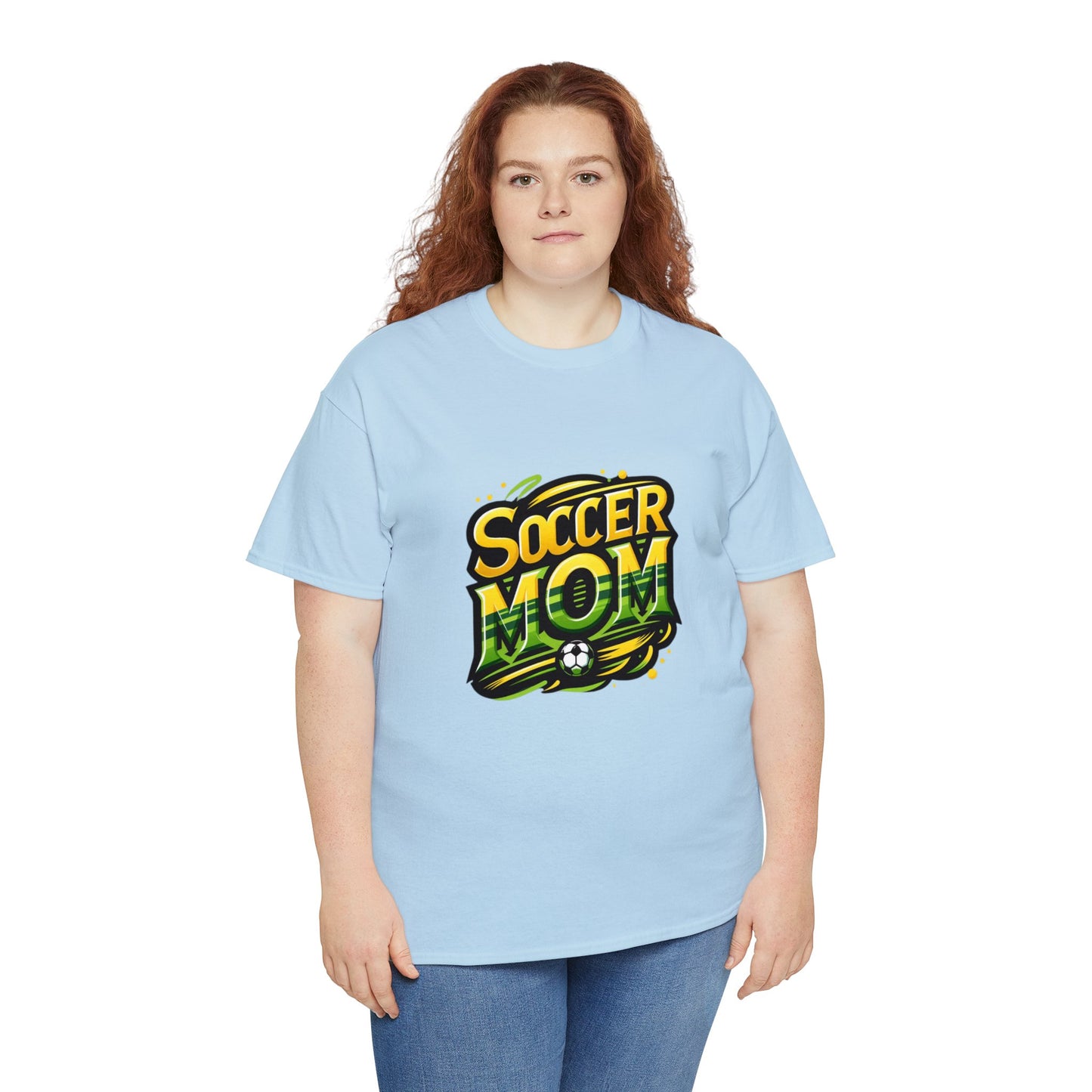 Soccer Mom Unisex Heavy Cotton Tee