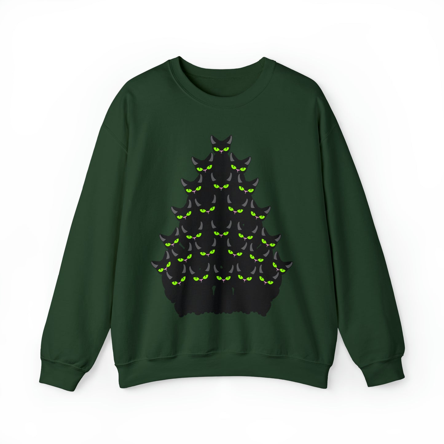 Unisex Heavy Blend™ Crewneck Christmas Ugly Sweatshirt13